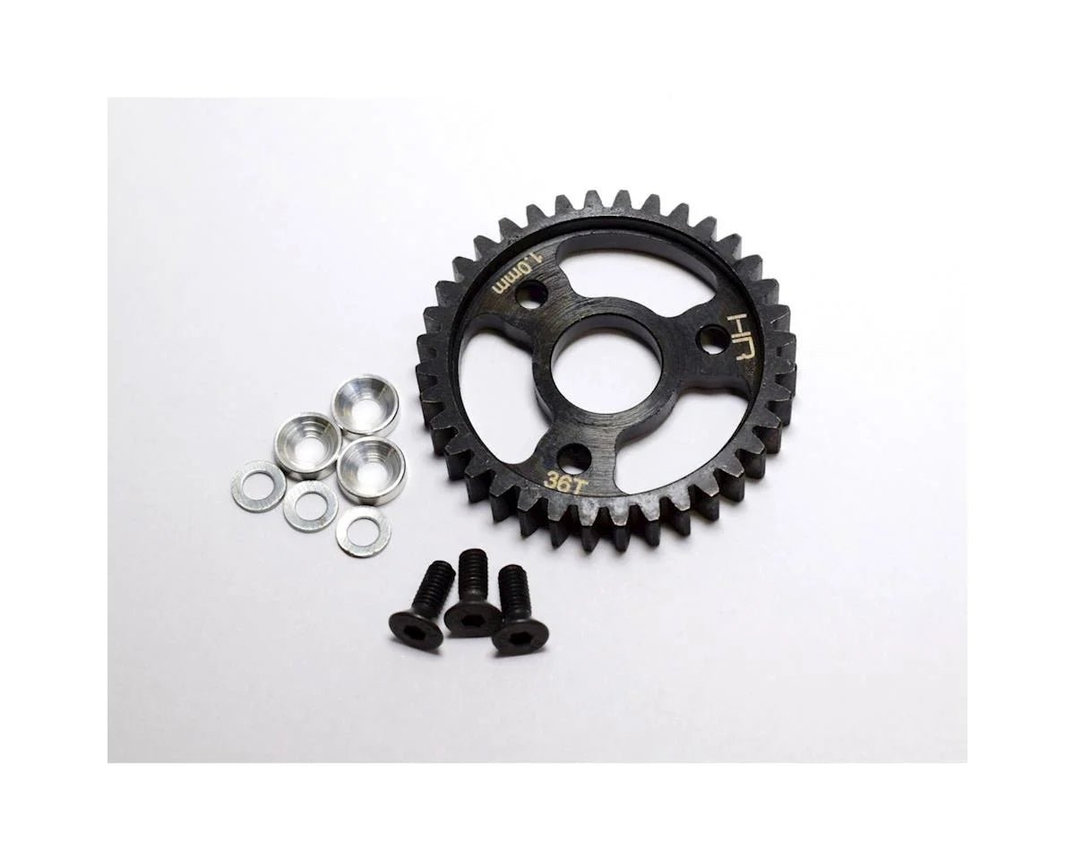 Hot Racing Steel Mod 1.0 Spur Gear For Traxxas Revo 3.3 and Slayer Pro 4X4.