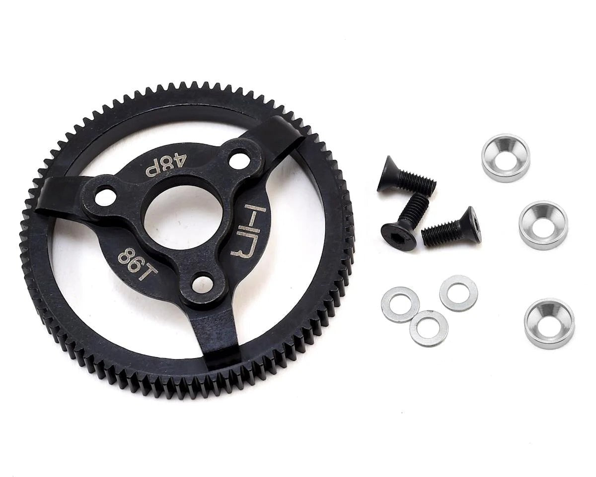 Hot Racing 48P Hardened Steel Spur Gear for Traxxas 2WD