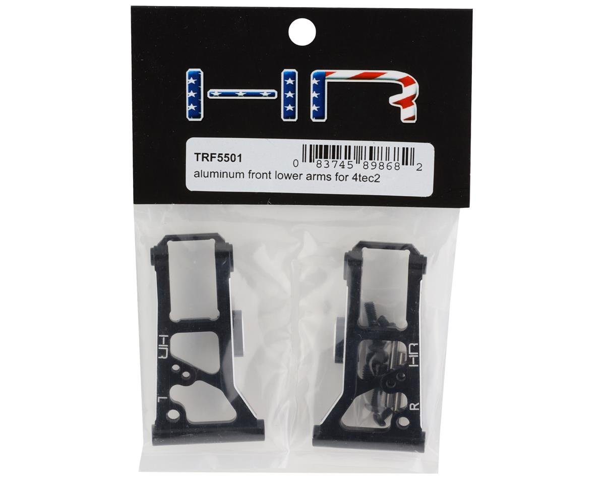 Hot Racing Traxxas 4-Tec 2.0 Aluminum Front Lower Arms (Black) (2)