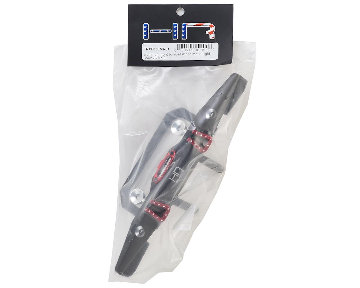 Hot Racing Traxxas TRX-4 Aluminum Front Bumper w/Winch Mount & Light Buckets