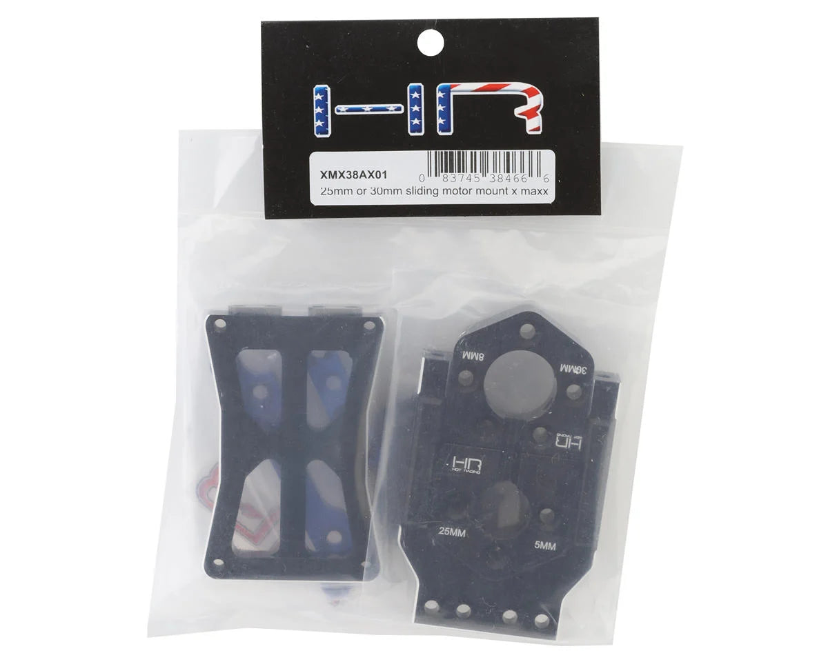 Hot Racing 25-30mm Aluminum Sliding Motor Mount for Traxxas X-Maxx/XRT