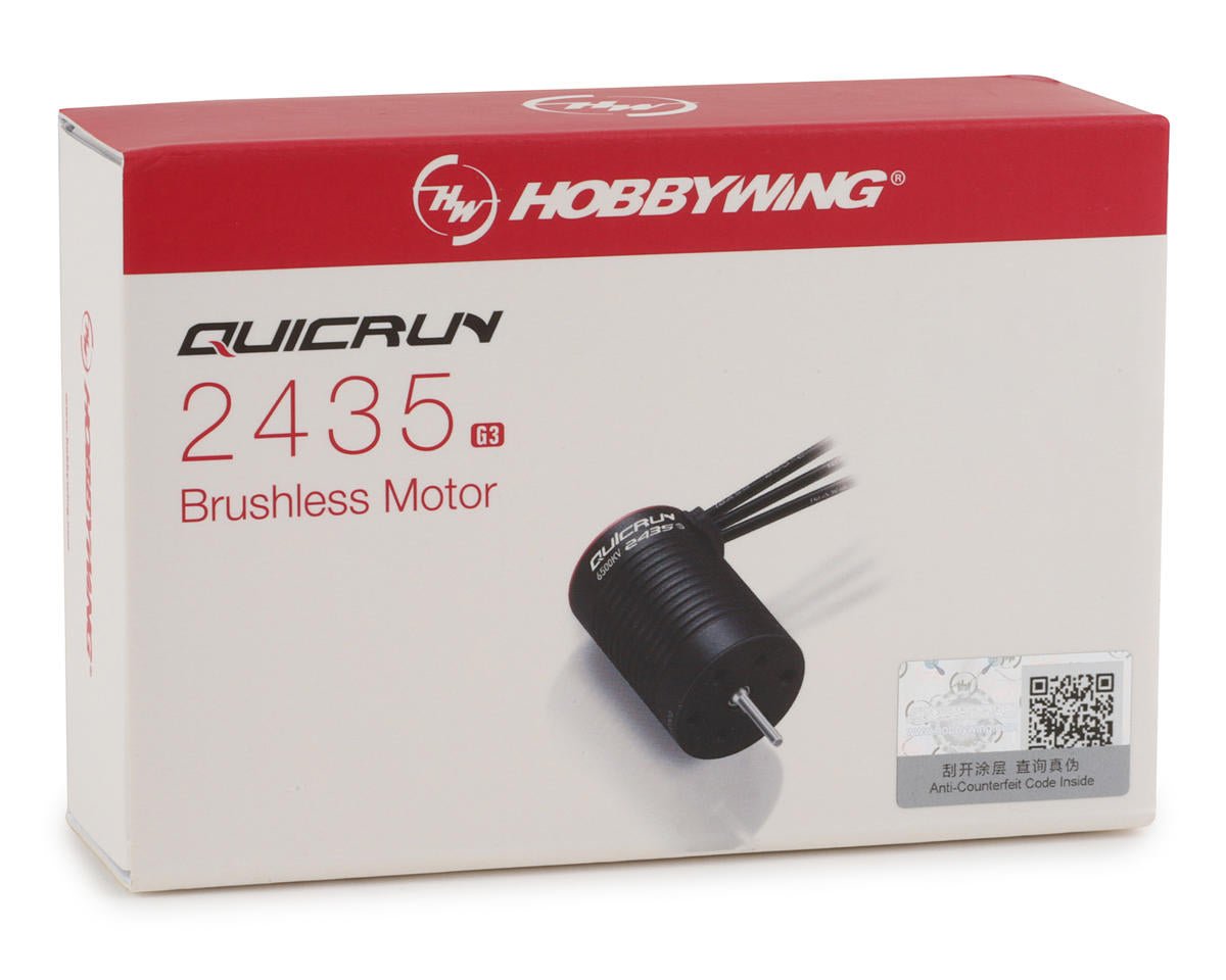 Hobbywing QuicRun 2435SL 1/16 1/18 Brushless Motor (4500kV)