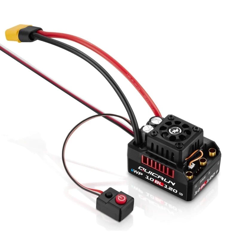 Hobbywing QuicRun 10BL120 G2 120A 1/10 Sensorless Brushless ESC
