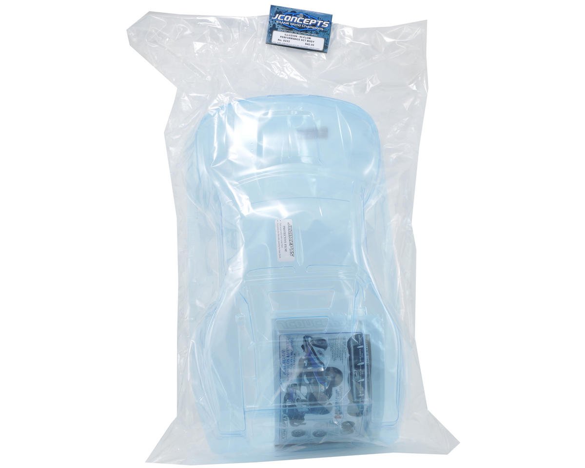JConcepts Illuzion Hi Flow Short Course Body (Clear) One Size Fits Most
