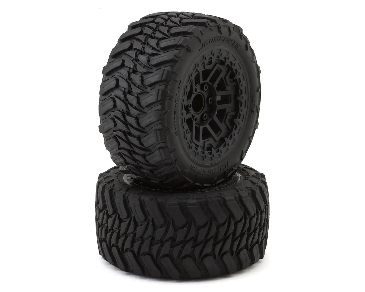 JConcepts Switchback 2.8" Pre-Mounted Tires(Platinum) 2wd 4x4 Rustler