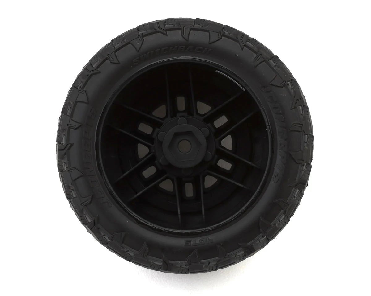 JConcepts Switchback 2.8" Pre-Mounted Tires(Platinum) 2wd 4x4 Rustler