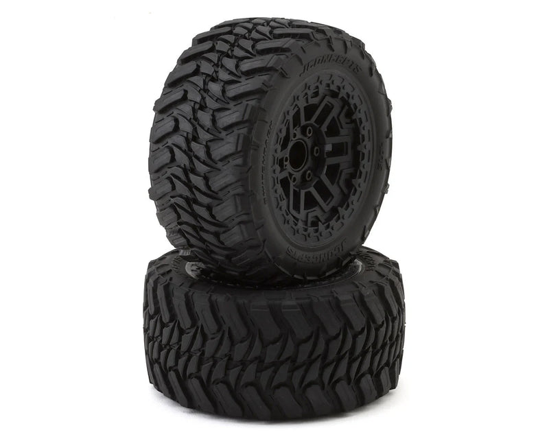 JConcepts Switchback 2.8" Pre-Mounted Tires(Platinum) 2wd 4x4 Rustler