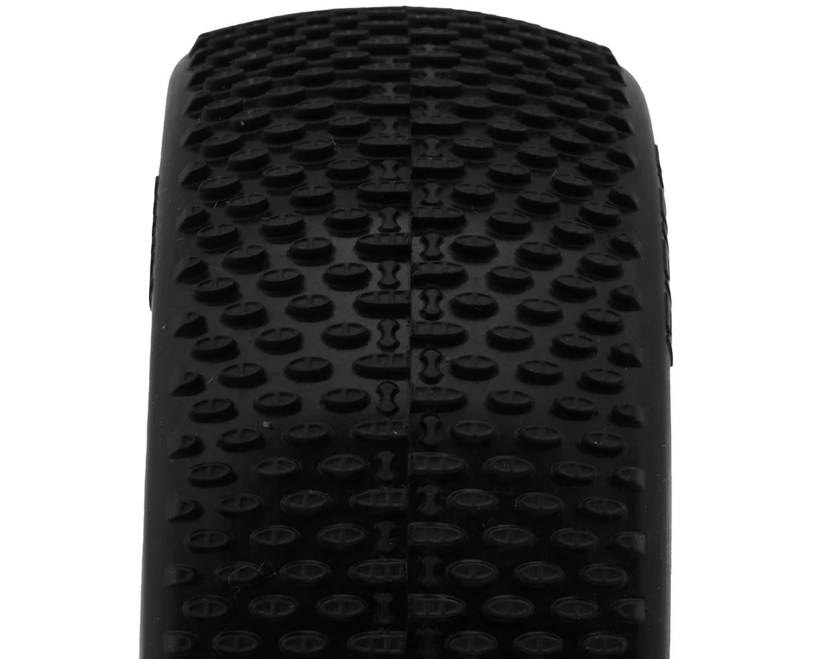 JConcepts Arina Pre-Mounted 1/8th Buggy Tires (White) (2) (Green)