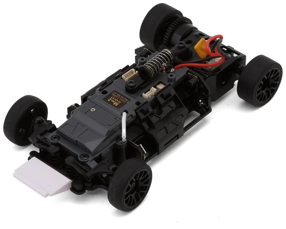 Kyosho MR-04 Mini-Z RWD ReadySet w/Chevrolet® Corvette® C8.R Body (Chrome/Yellow) w/KT-531P 2.4GHz Radio