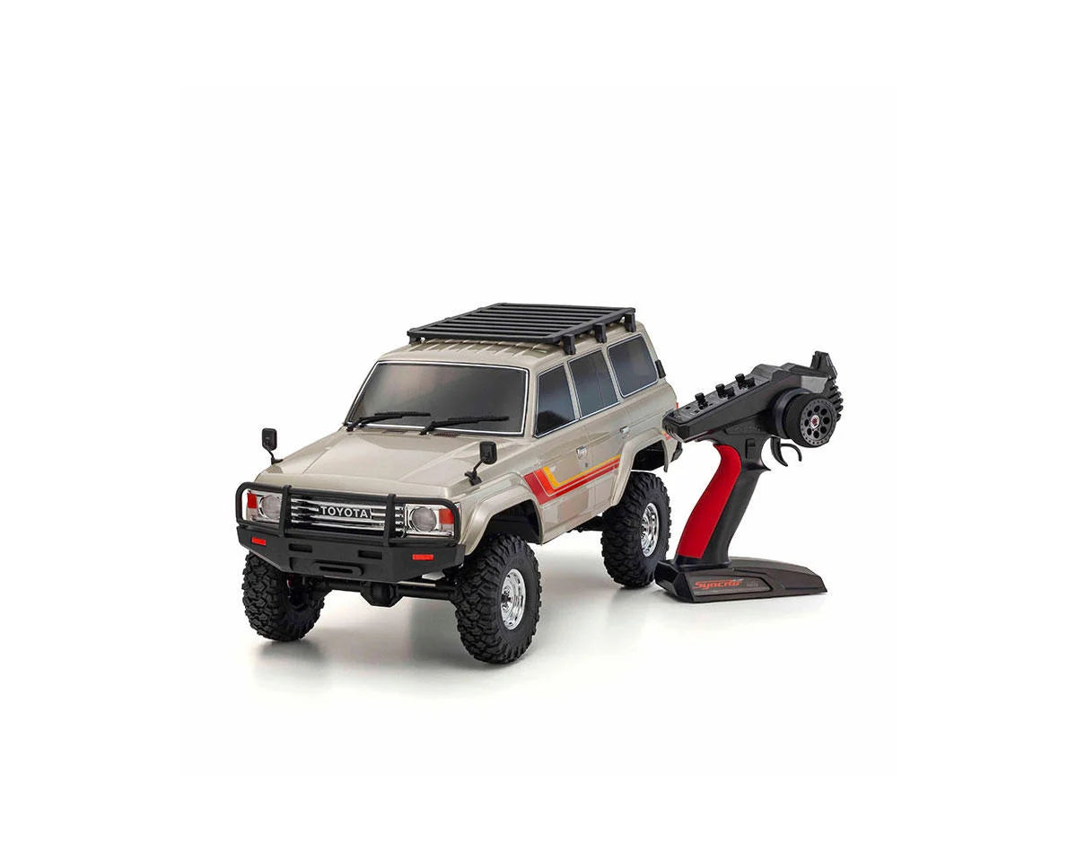 Kyosho KC10 Toyota Land Cruiser 60 1/10 4WD ReadySet Brushed Rock Crawler w/Syncro KT-231P+ 2.4GHz Radio