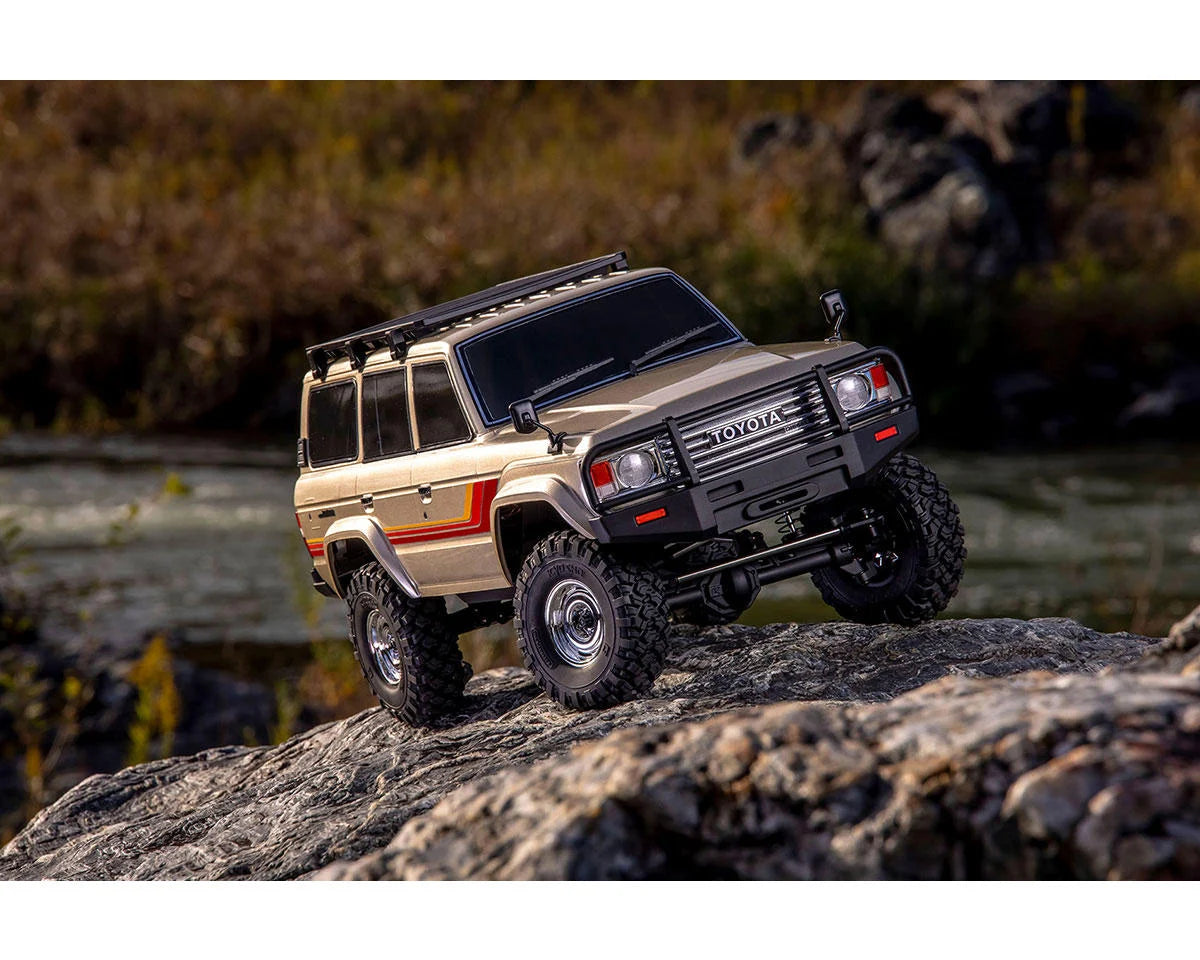 Kyosho KC10 Toyota Land Cruiser 60 1/10 4WD ReadySet Brushed Rock Crawler w/Syncro KT-231P+ 2.4GHz Radio
