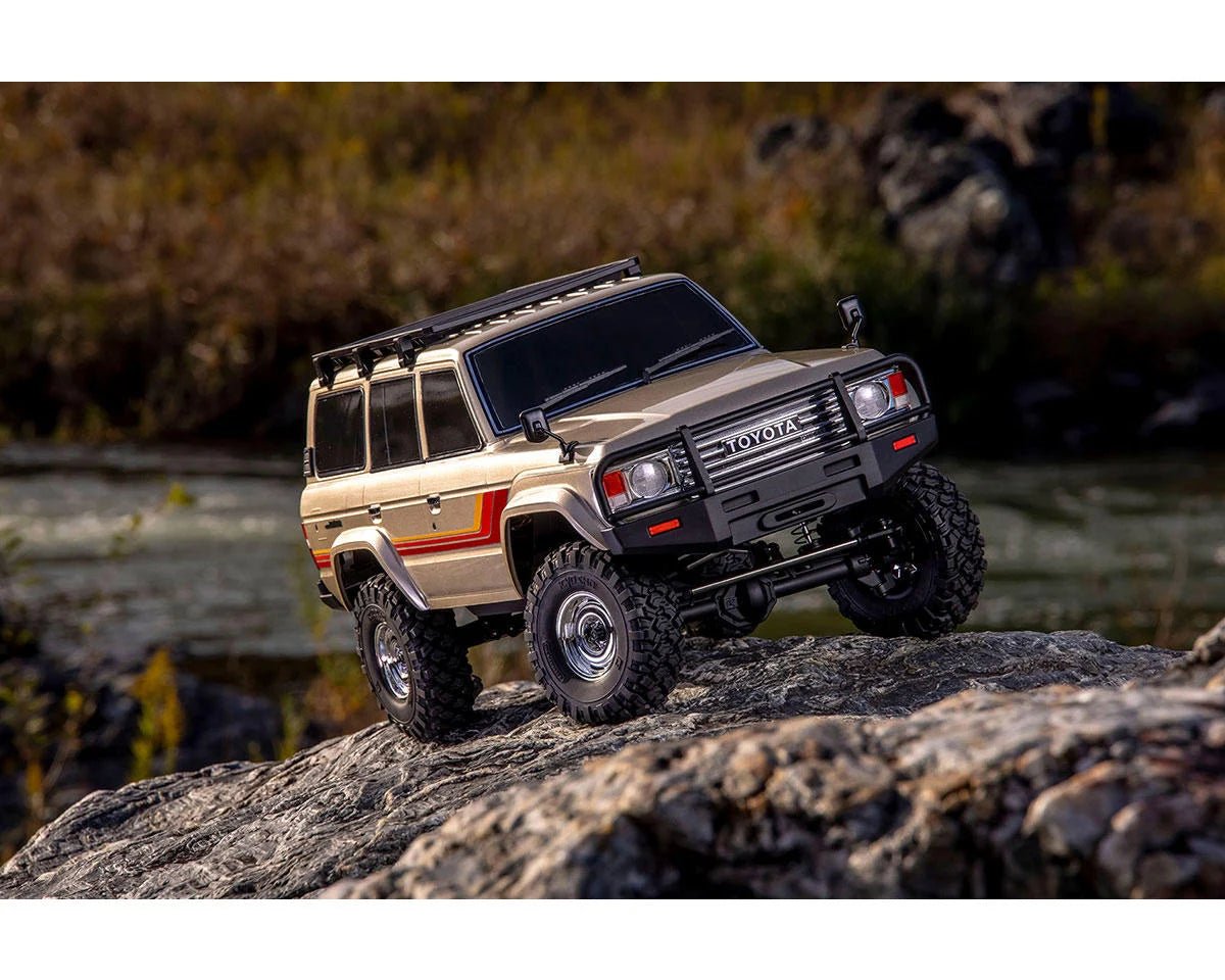Kyosho KC10 Toyota Land Cruiser 60 1/10 4WD ReadySet Brushed Rock Crawler w/Syncro KT-231P+ 2.4GHz Radio