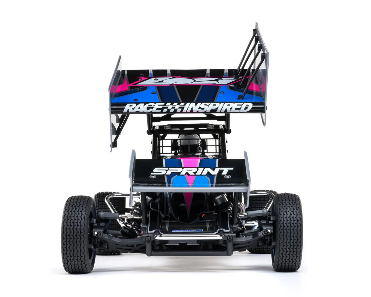 Losi 22S 1/10 Brushless 2WD RTR Sprint Car (Blue) w/SLT2 2.4GHz Radio