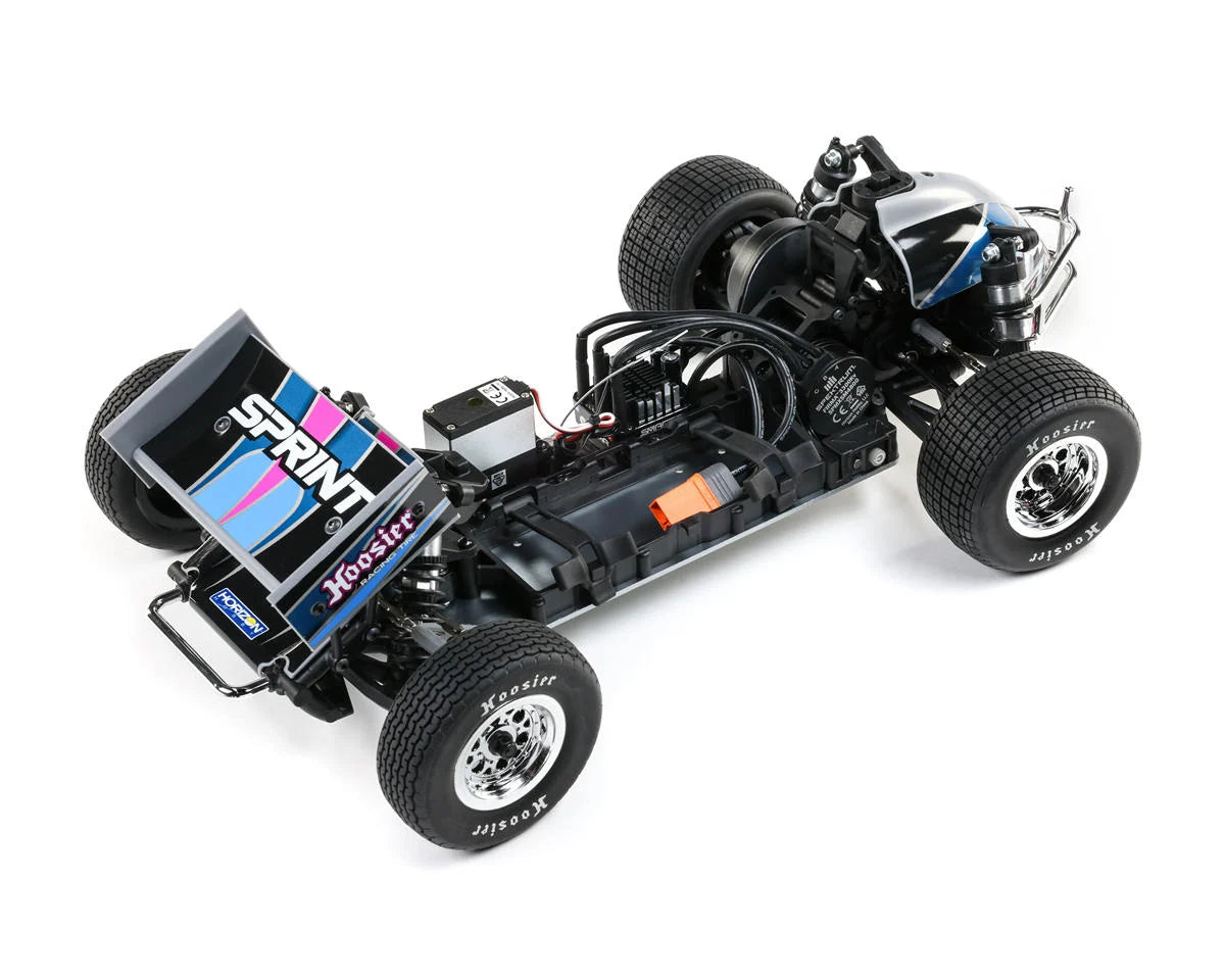 Losi 22S 1/10 Brushless 2WD RTR Sprint Car (Blue) w/SLT2 2.4GHz Radio