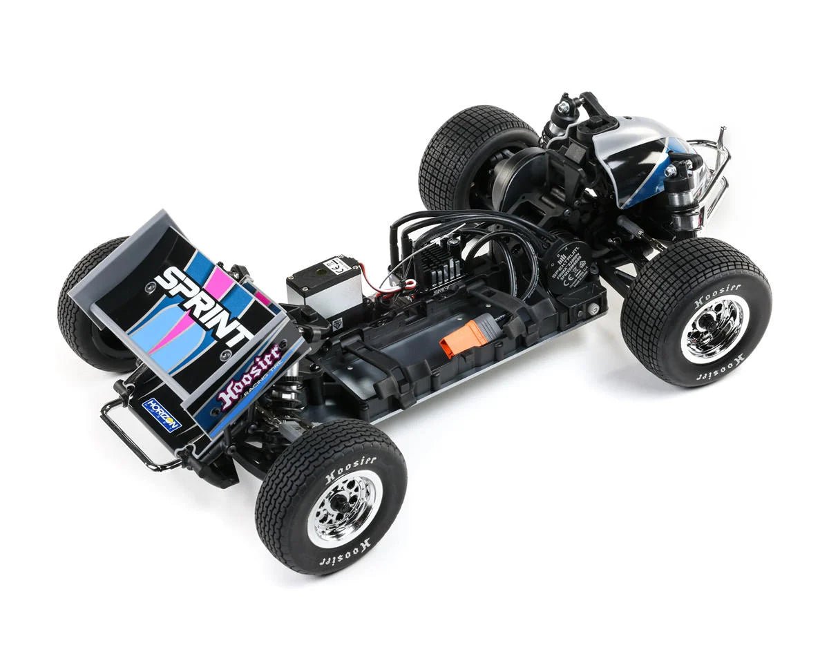 Losi 22S 1/10 Brushless 2WD RTR Sprint Car (Blue) w/SLT2 2.4GHz Radio