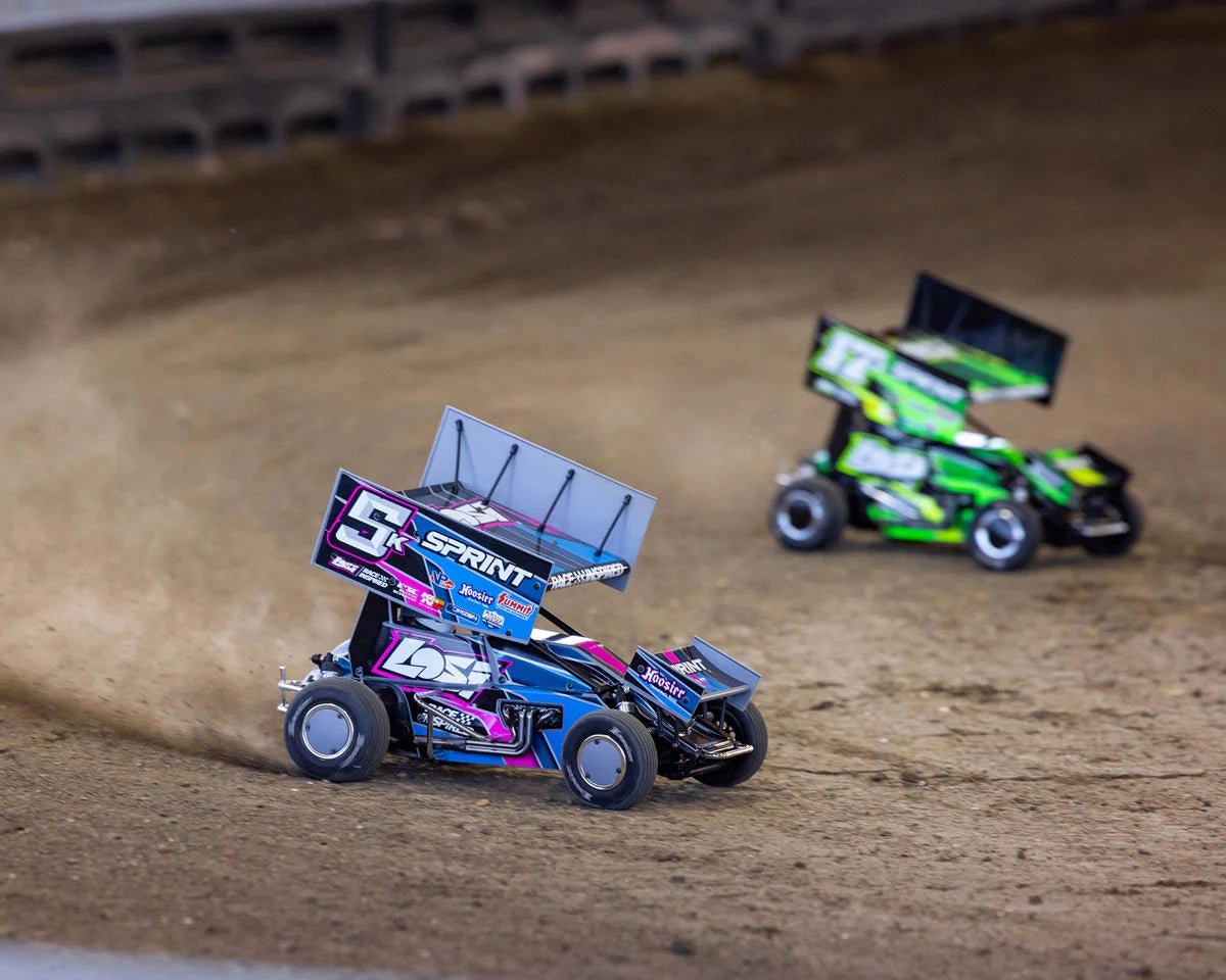 Losi 22S 1/10 Brushless 2WD RTR Sprint Car (Blue) w/SLT2 2.4GHz Radio