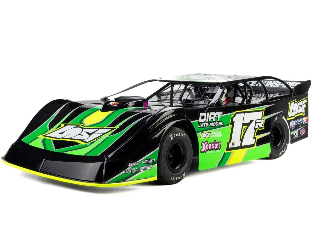 Losi 22S 1/10 Brushless 2WD RTR Dirt Late Model Car (Green) w/SLT2 2.4GHz Radio