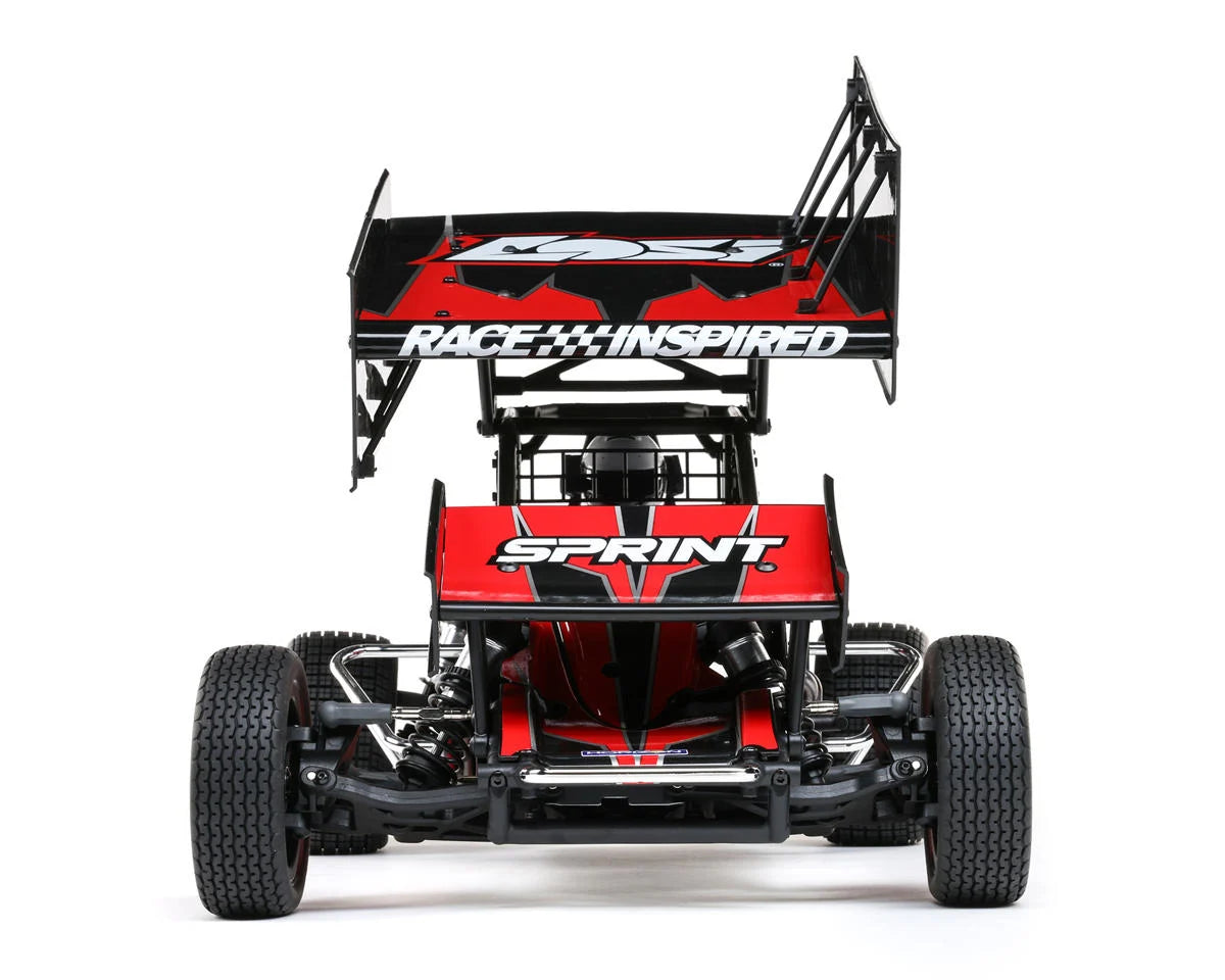 Losi 22S 1/10 Brushless 2WD RTR Sprint Car (Red) w/SLT2 2.4GHz Radio, Battery & Charger