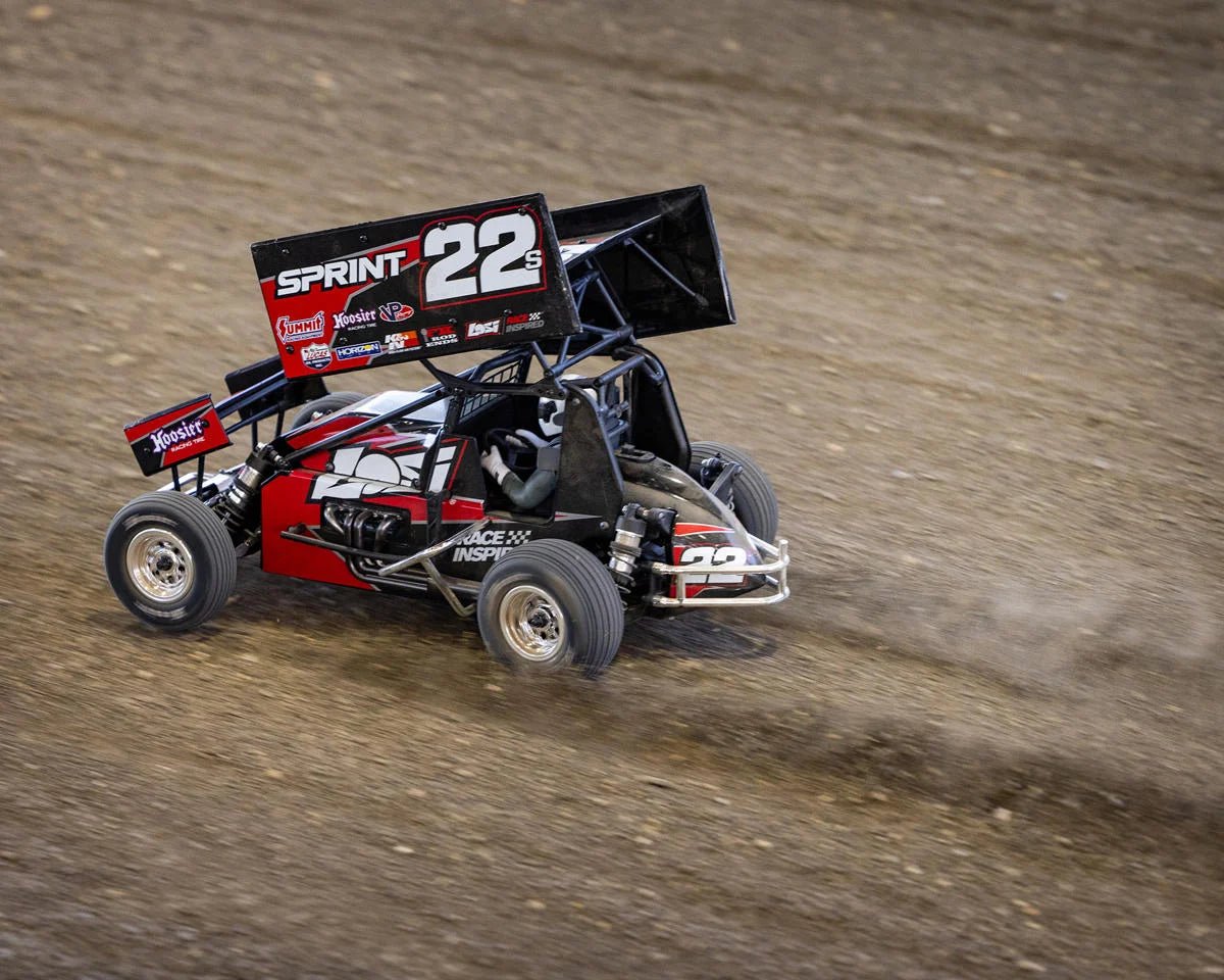 Losi 22S 1/10 Brushless 2WD RTR Sprint Car (Red) w/SLT2 2.4GHz Radio, Battery & Charger