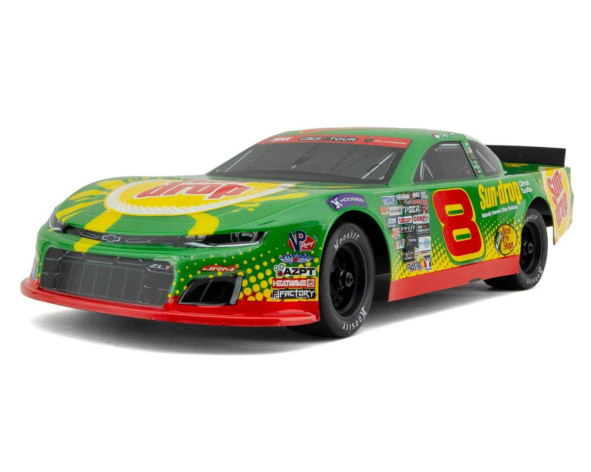 Losi 1/12 Chevrolet ZL1 Asphalt Late Model Grom AWD RTR On-Road Car (Sun Drop) w/2.4GHz Transmitter, Battery, & Charger