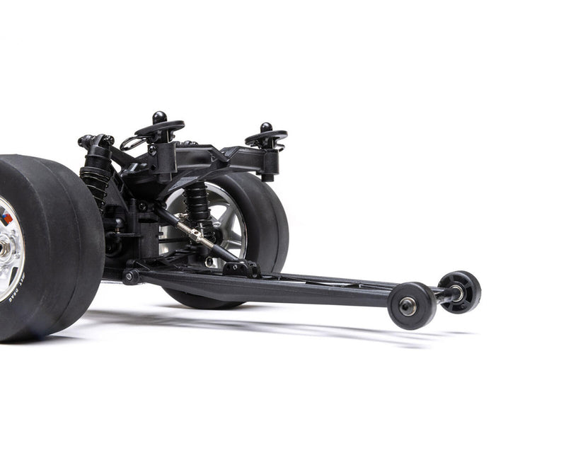 Losi 1/16 1970 Chevelle 2WD RTR Mini No Prep Drag Car (Black) w/2.4GHz Radio, Battery & Charger