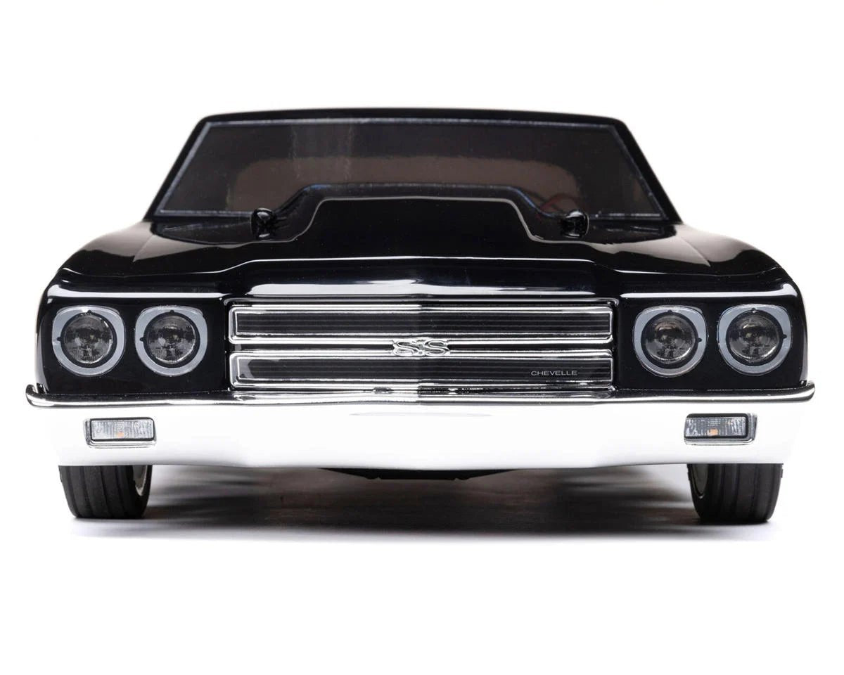 Losi 1/16 1970 Chevelle 2WD RTR Mini No Prep Drag Car (Black) w/2.4GHz Radio, Battery & Charger