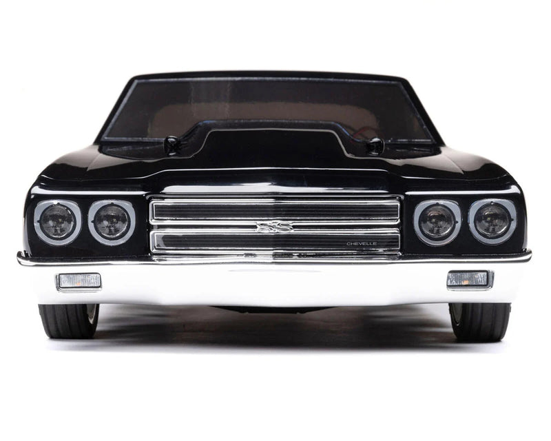 Losi 1/16 1970 Chevelle 2WD RTR Mini No Prep Drag Car (Black) w/2.4GHz Radio, Battery & Charger