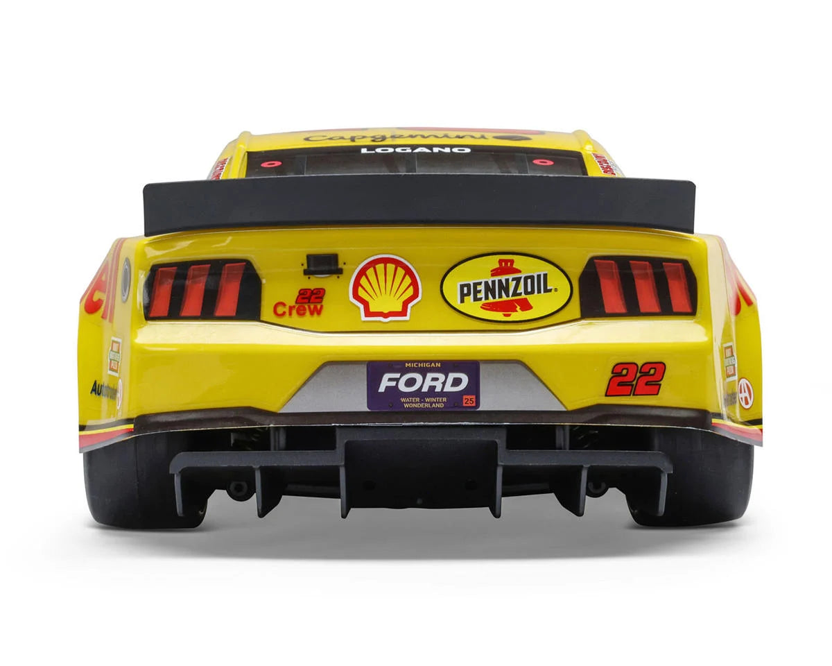 Losi NASCAR #22 Ford Mustang 1/12 2S AWD RTR On-Road Car (Joey Logano) w/2.4GHz Transmitter, Battery, & Charger