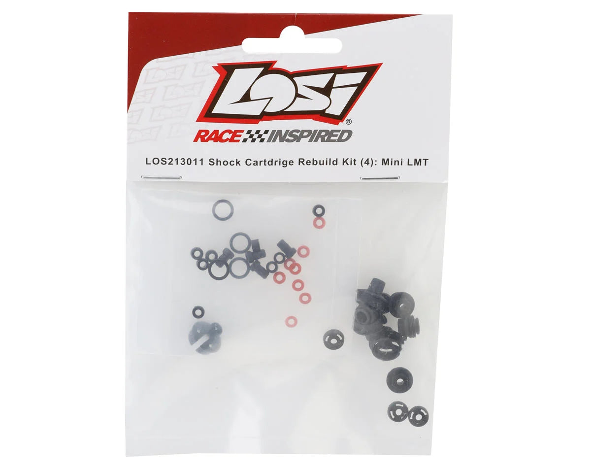 Losi Mini LMT Shock Cartdrige Rebuild Kit (4)