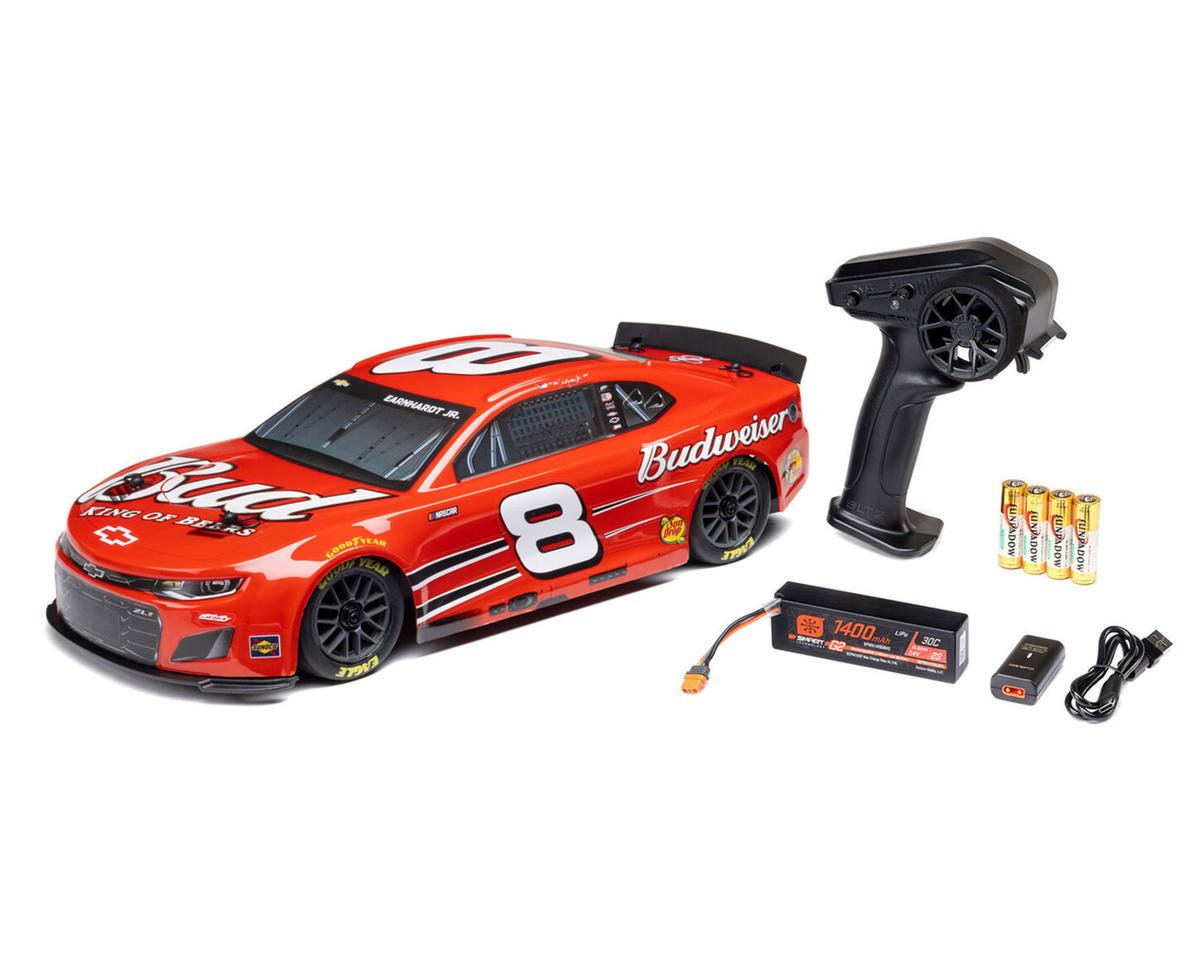 Losi NASCAR #8 Chevy Camaro ZL1 1/12 2S AWD RTR On-Road Car w/2.4GHz Transmitter, Battery, & Charger