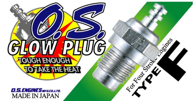 O.S. Type F Four Stroke Nitro R/C Engine Glow Plug - 71615009 - BOBBYRC