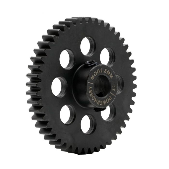 Powerhobby Hardened Steel (Mod 1 ) 8mm Pinion Gear Speed Run / Drag Racing