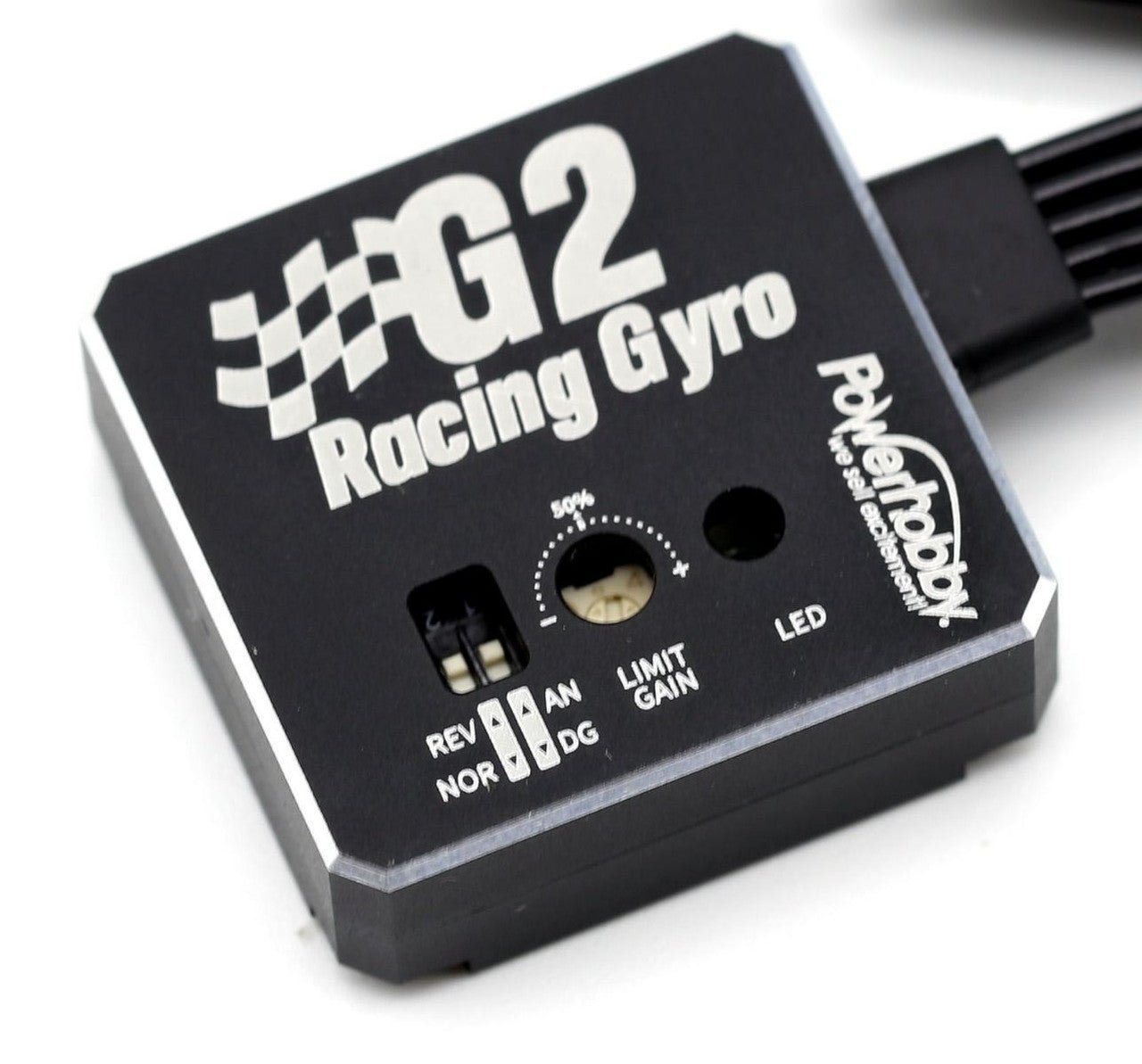 Power Hobby - G2 High Stability Racing Drift Tuned R/C Gyro w/Aluminum Case - PHG2