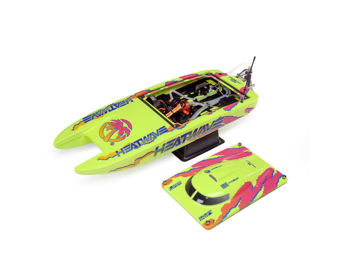 Pro Boat Blackjack 24" V2 Catamaran Brushless RTR Electric Boat (Heat Wave Visual) w/SLT2 2.4GHz Radio