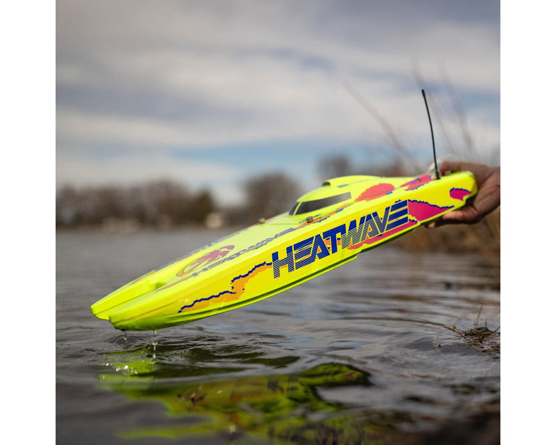 Pro Boat Blackjack 24" V2 Catamaran Brushless RTR Electric Boat (Heat Wave Visual) w/SLT2 2.4GHz Radio