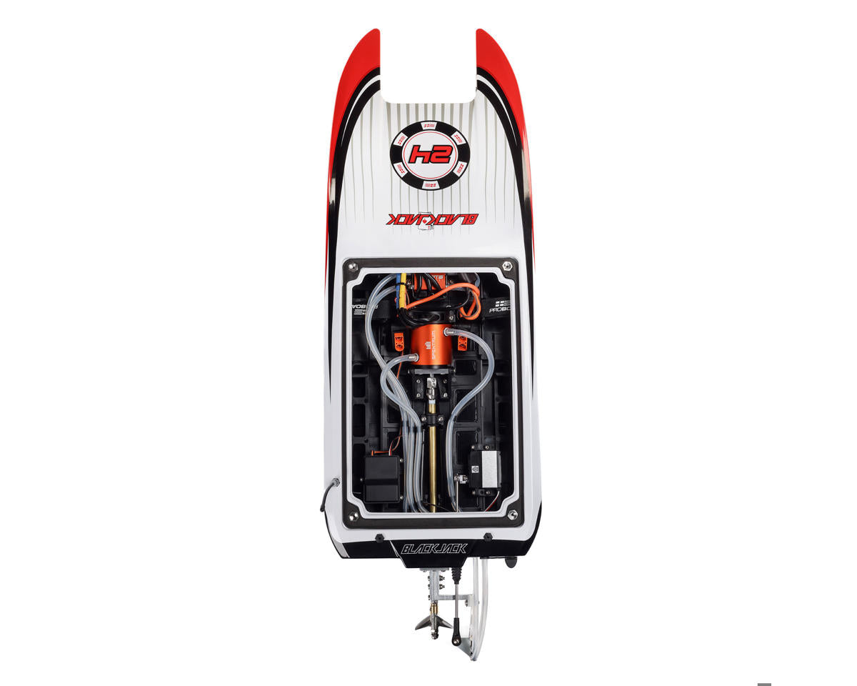 Pro Boat Blackjack 24" V2 Catamaran Brushless RTR Electric Boat (Vegas Offshore) w/SLT2 2.4GHz Radio