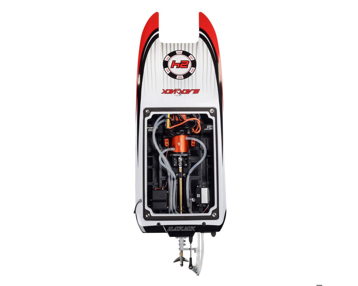 Pro Boat Blackjack 24" V2 Catamaran Brushless RTR Electric Boat (Vegas Offshore) w/SLT2 2.4GHz Radio