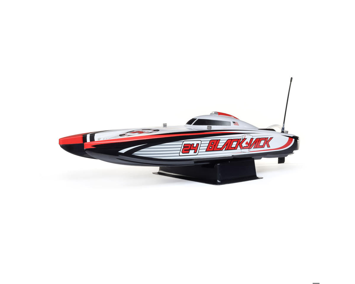 Pro Boat Blackjack 24" V2 Catamaran Brushless RTR Electric Boat (Vegas Offshore) w/SLT2 2.4GHz Radio