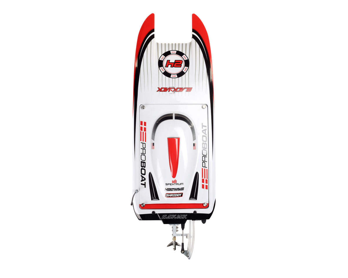 Pro Boat Blackjack 24" V2 Catamaran Brushless RTR Electric Boat (Vegas Offshore) w/SLT2 2.4GHz Radio