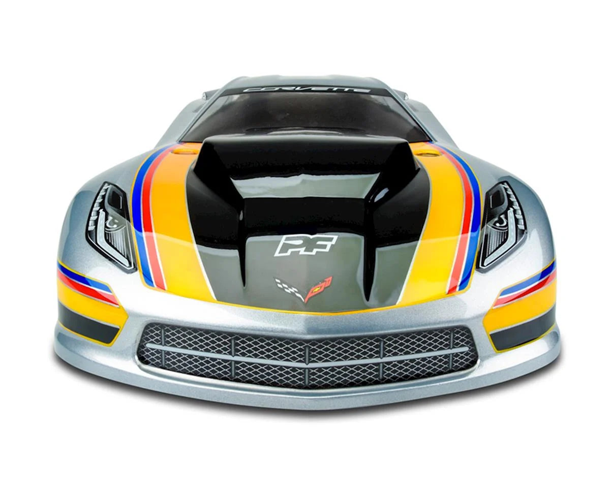Protoform Chevrolet Corvette C7 1/10 Pro-Mod Short Course Drag Car Body (Clear)