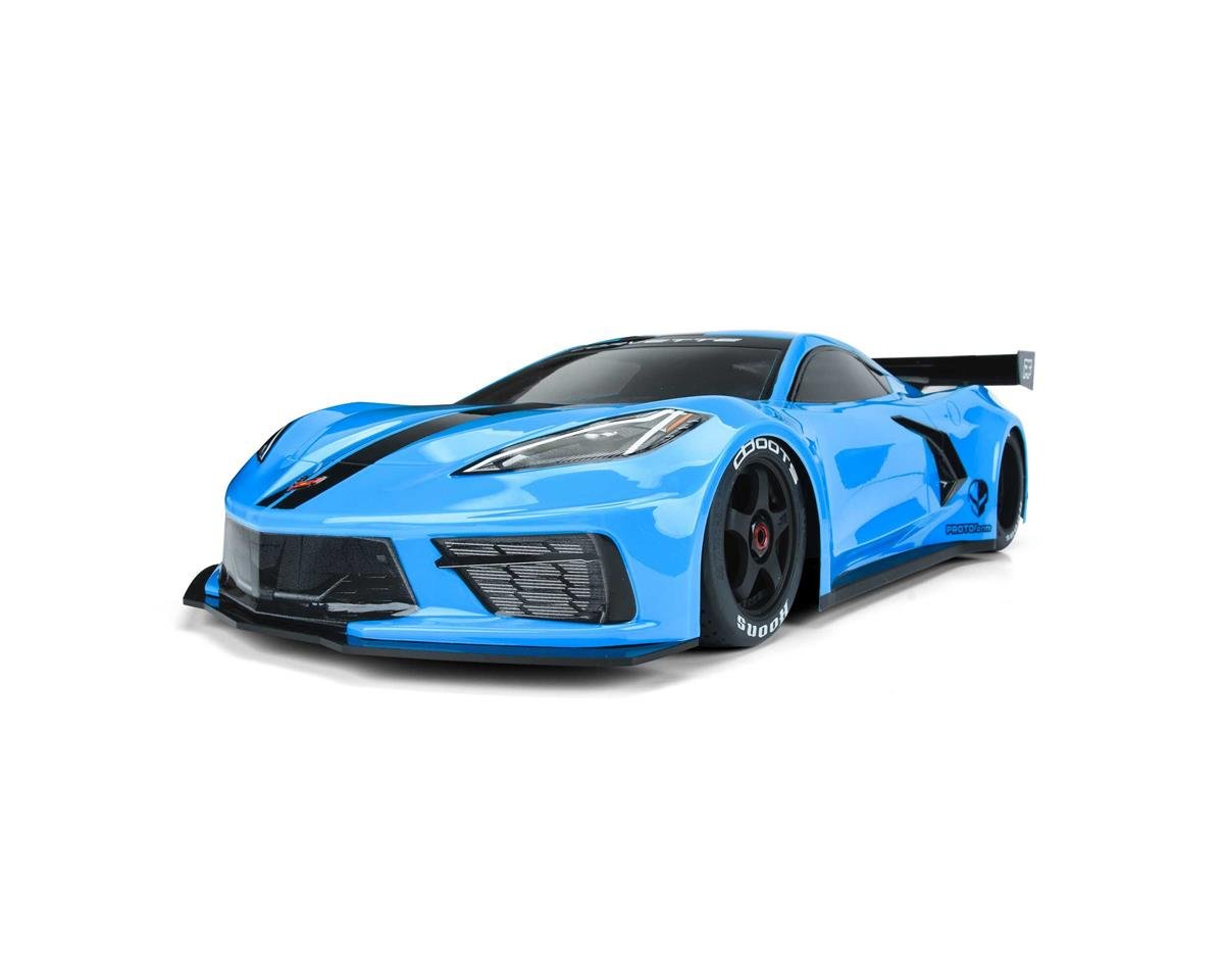 Protoform Corvette C8 Body (Clear) For 1/7 Arrma Felony & Infraction