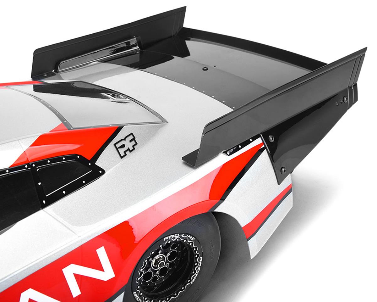 Protoform Nissan GT-R R35 Pro-Mod 1/10 Outlaw Drag Racing Wing Set (Clear)