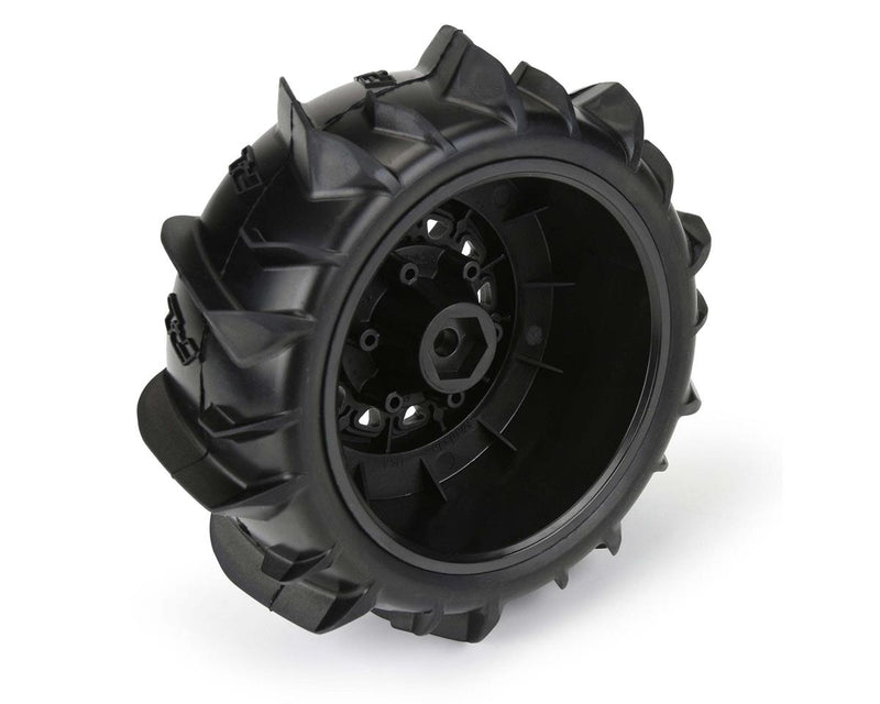 Pro-Line Dumont Paddle 2.2/3.0 Pre-Mounted Tires w/Raid Wheels (Z3) w/12mm Removable Hex