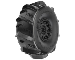 Pro-Line Dumont Paddle SC 2.2/3.0 Pre-Mounted Tires w/Raid Wheels (Medium) w/17mm Hex