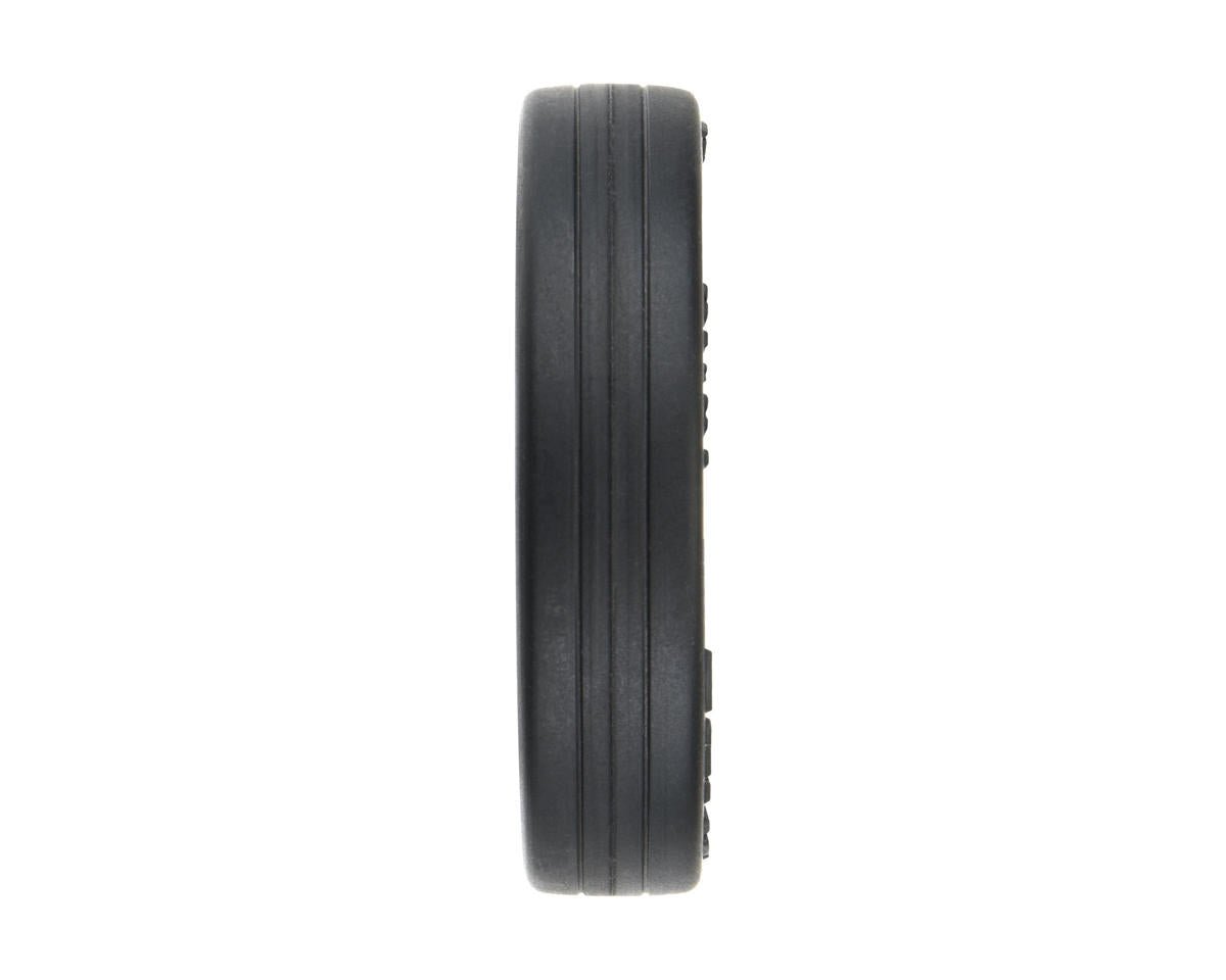 Pro-Line 1/16 Front Runner Front MTD No-Prep Drag Tires (Black/Silver) (2) w/8mm Wheel Hex
