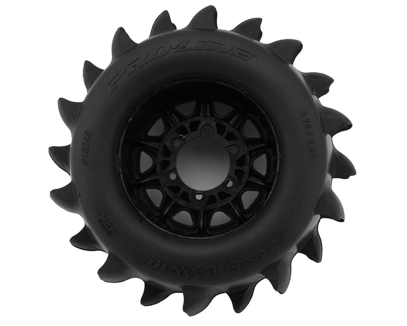Pro-Line Sand Paw HP Belted 2.8" Pre-Mounted Truck Tires (Medium) 1/10 1/8 Scale