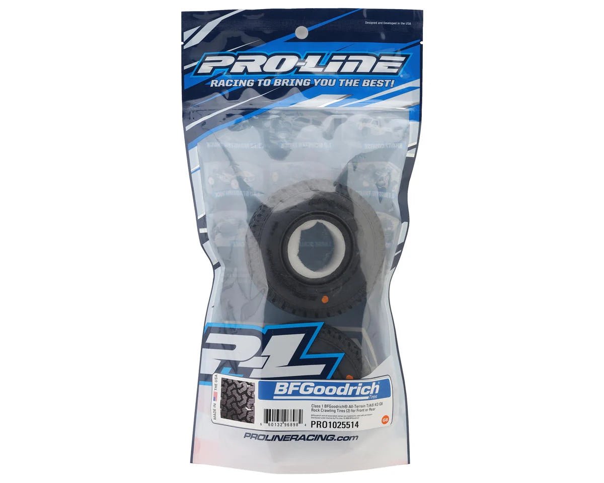 Pro-Line BFG T/A KO 1.9" Rock Crawler Tires (2) (Class 1 -4.19") (G8) w/Foam Inserts