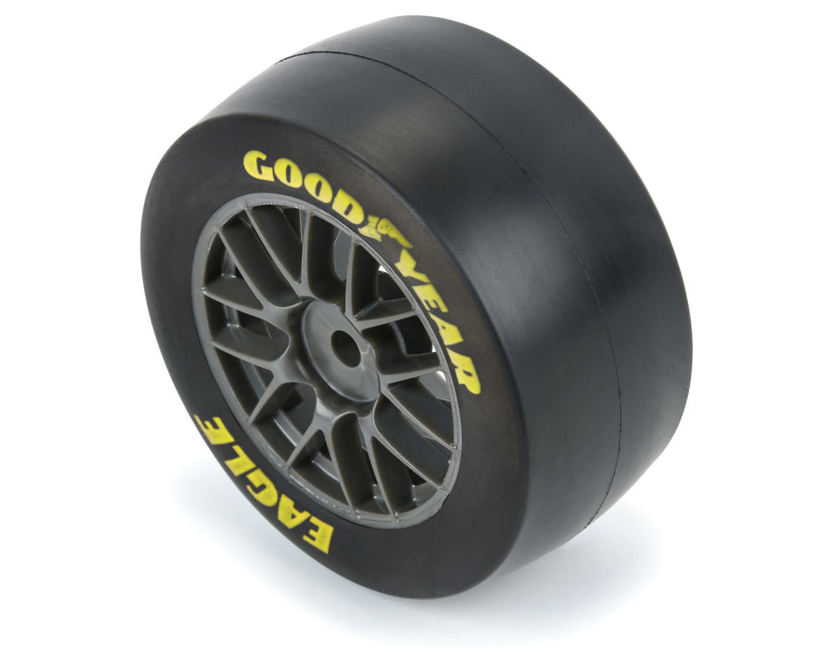 Pro-Line Losi® NASCAR® 1/12 Goodyear® Eagle Pre-Mounted Tires (4) (Soft) w/8mm Hex