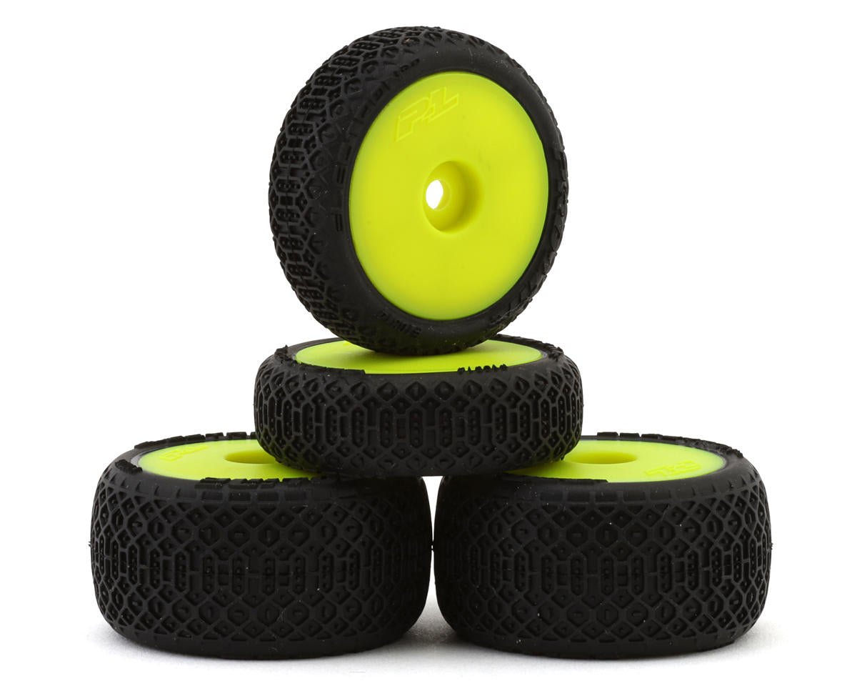 Pro-Line Losi® Micro-B™ Electron 2.0 Pre-Mounted Buggy Tires (4) (Medium)
