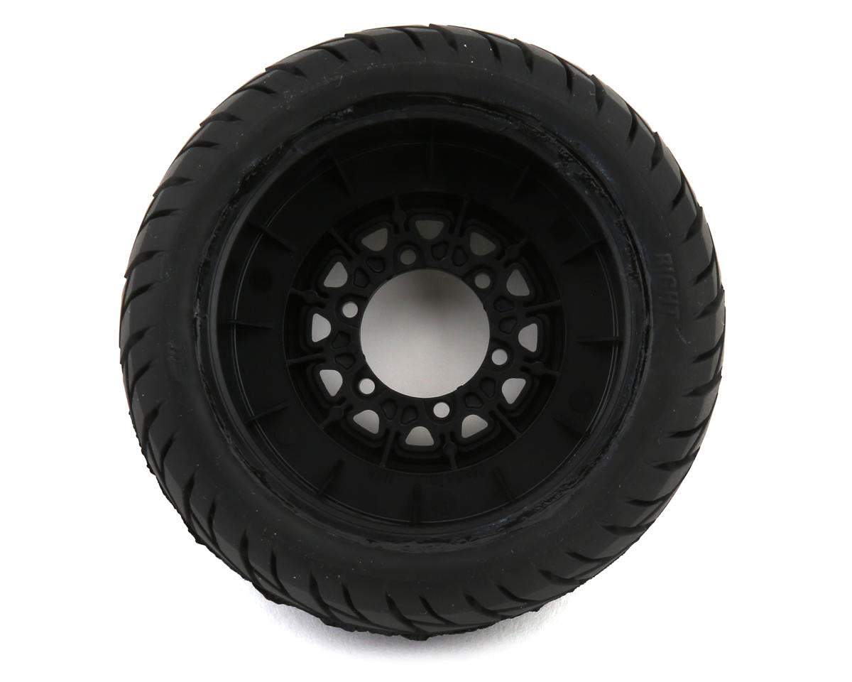 Pro-Line Street Fighter SC 2.2/3.0 Tires w/Raid Wheels (Black) (2) (M2) w/12mm Removable Hex